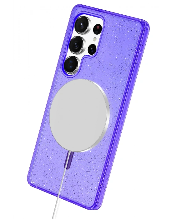 Joko Samsung Galaxy S25 Ultra Star Magsafe Kapak - Mor