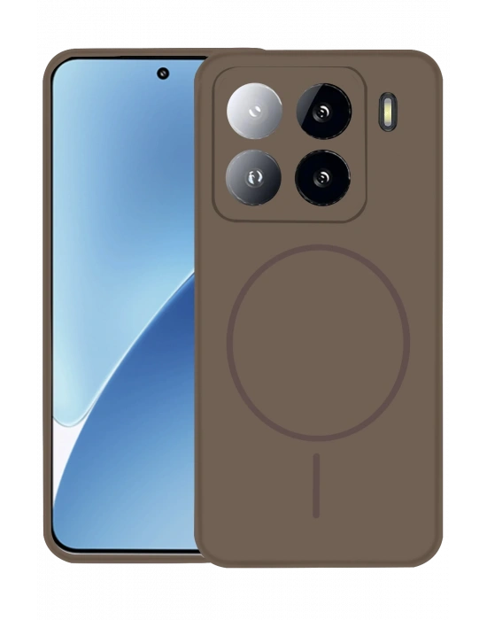 Joko Xiaomi Mi 15 Pro Kılıf Jully Magsafe Kapak - Kahverengi