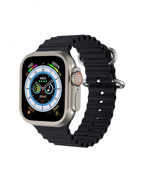 Karler Bass K800 Ultra Akıllı Saat - Siyah