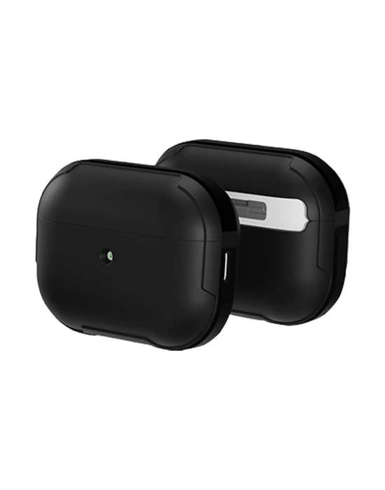 Movenchy Airpods 3 (3.nesil) MO-A8 Armor Kılıf - Siyah