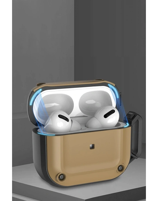 Movenchy Airpods Pro 2 (2.nesil) Asgard Kılıf - Siyah