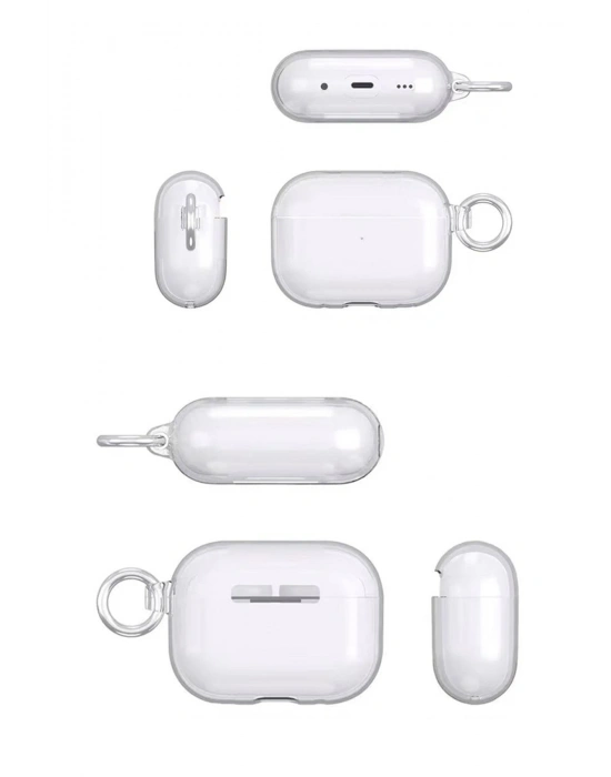 Movenchy Airpods Pro 2 (2.nesil) Shell Kılıf - Gold