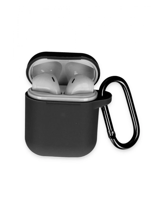 Newface Airpods 2 (2.nesil) Hang Kılıf - Siyah
