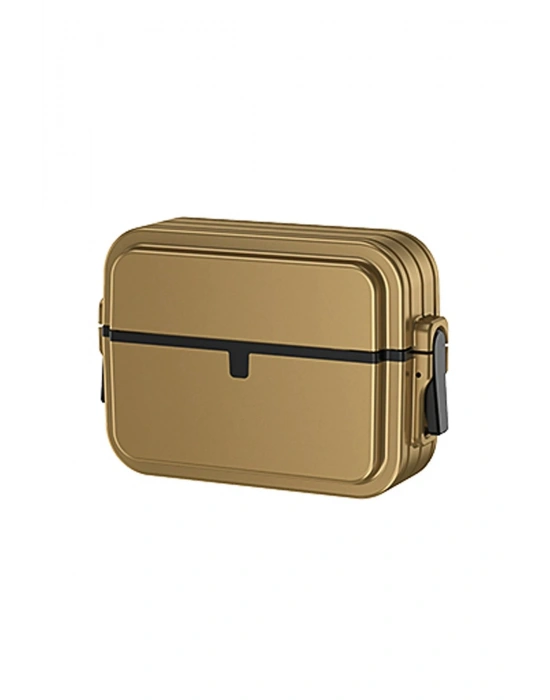 Newface Airpods 3 (3.nesil) 404 Kilitli Kılıf - Gold