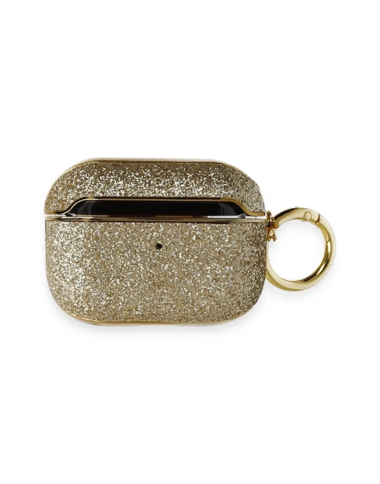 Newface Airpods 3 (3.nesil) Spell Simli Kılıf - Gold