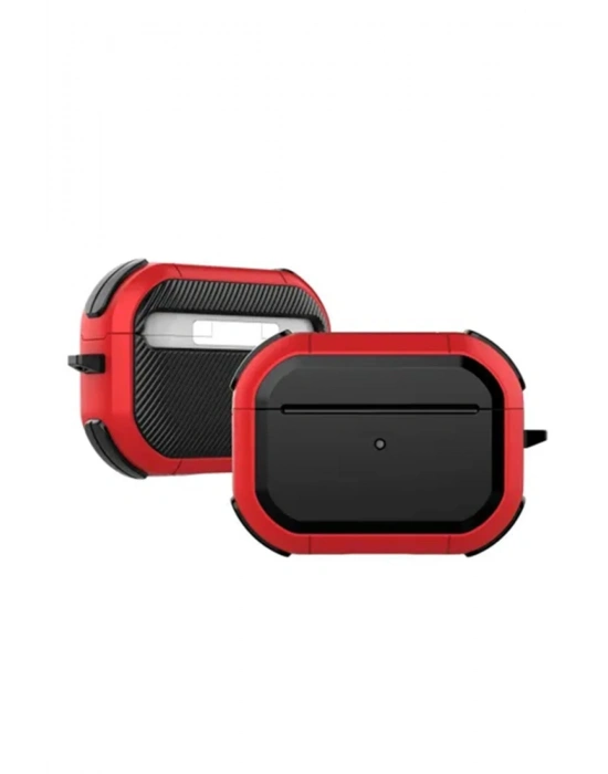 Newface Airpods 3 (3.nesil) Tank Kılıf - Kırmızı