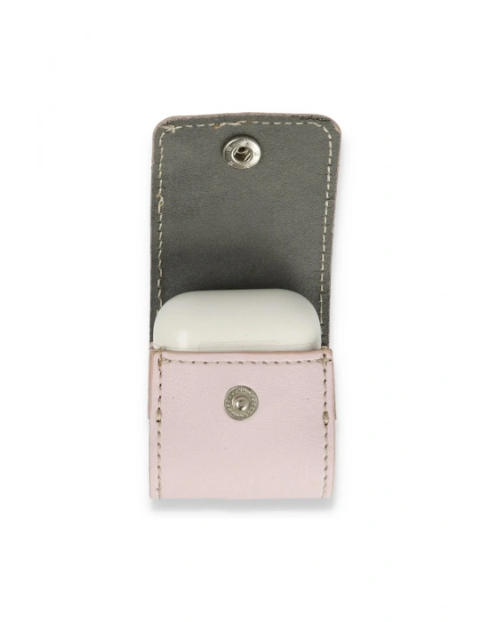 Newface Airpods Pro (1.nesil) Askılı Kılıf - Pudra