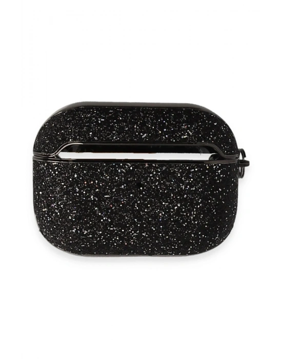 Newface Airpods Pro 2 (2.nesil) Spell Simli Kılıf - Siyah