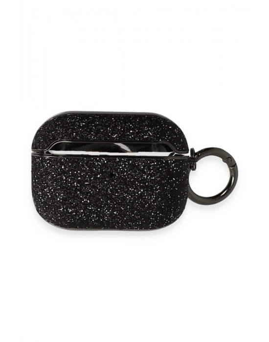 Newface Airpods Pro 2 (2.nesil) Spell Simli Kılıf - Siyah