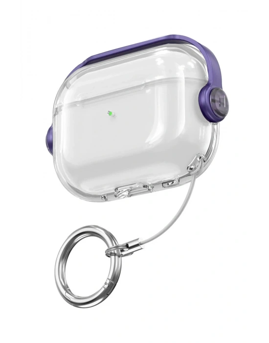 Newface Airpods Pro 3 (3.nesil) Tema Kılıf - Mor