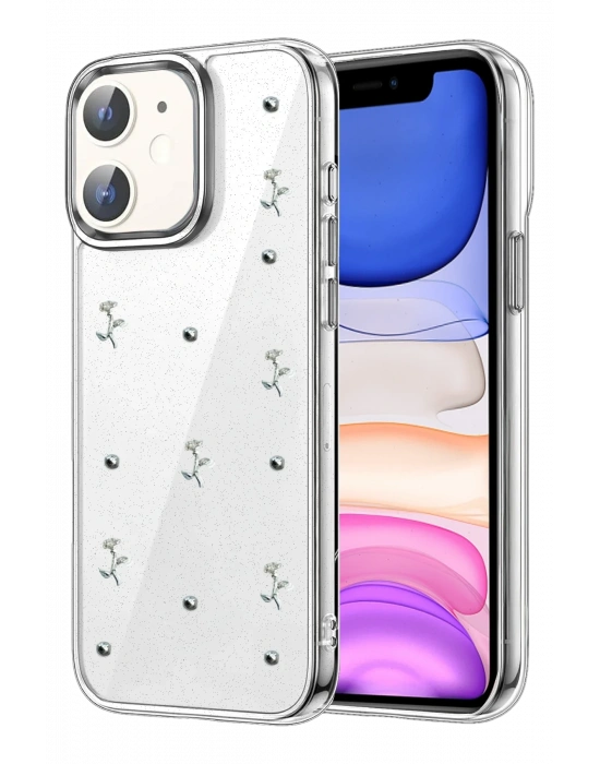 Newface Apple iPhone 11 Fiyonk Desenli Kapak - Desen 4