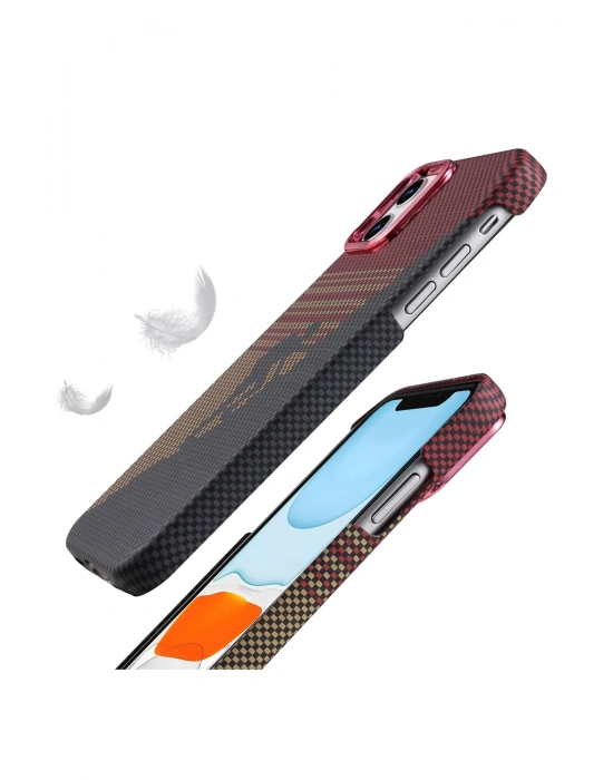 Newface Apple iPhone 11 Vega Magsafe Kapak - Kırmızı