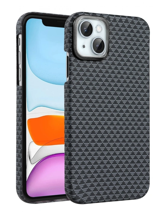 Newface Apple iPhone 14 Vega Magsafe Kapak - Gri