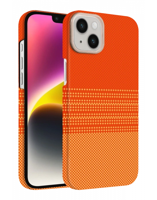 Newface Apple iPhone 14 Vega Magsafe Kapak - Sarı