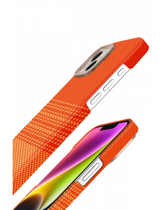 Newface Apple iPhone 14 Vega Magsafe Kapak - Sarı