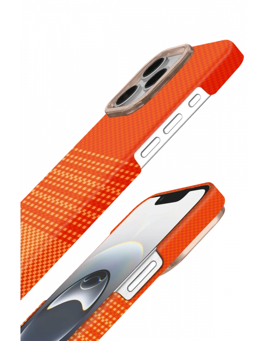 Newface Apple iPhone 15 Pro Max Vega Magsafe Kapak - Sarı