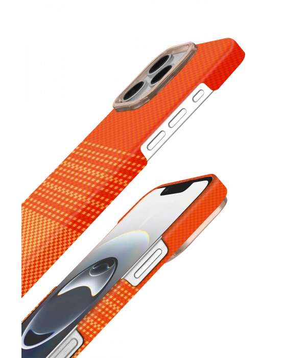 Newface Apple iPhone 16 Pro Max Vega Magsafe Kapak - Sarı