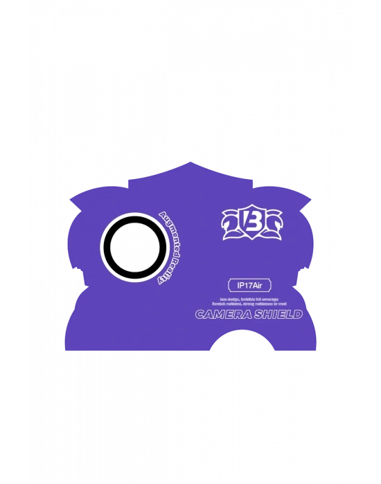 Newface Apple iPhone 17 Air Bilvis Titan Kamera Lens - Gümüş