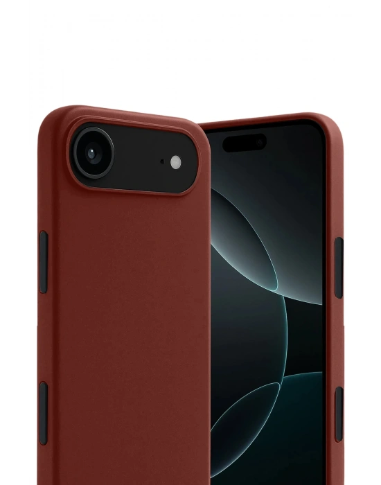Newface Apple iPhone 17 Air First Silikon - Bordo