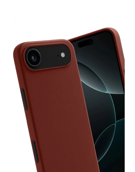Newface Apple iPhone 17 Air First Silikon - Bordo