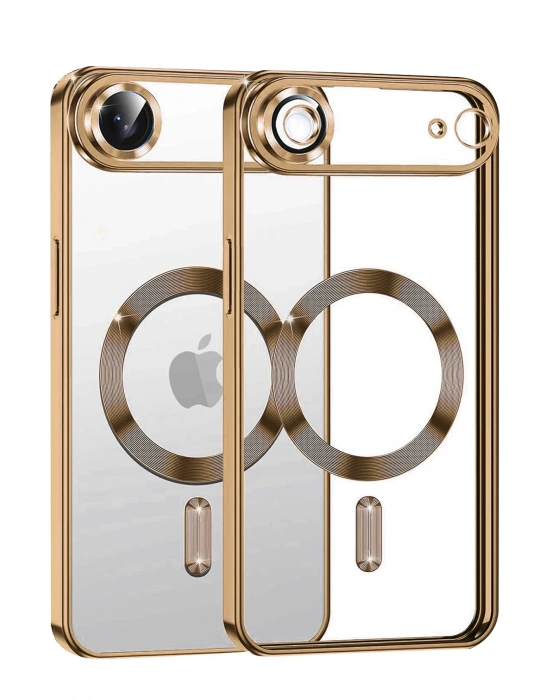 Newface Apple iPhone 17 Air Kross Magneticsafe Kapak - Çöl Titanyum