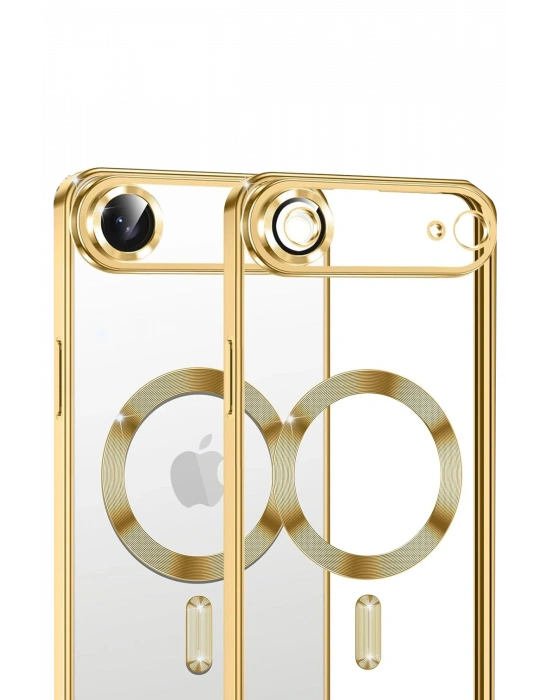 Newface Apple iPhone 17 Air Kross Magneticsafe Kapak - Gold