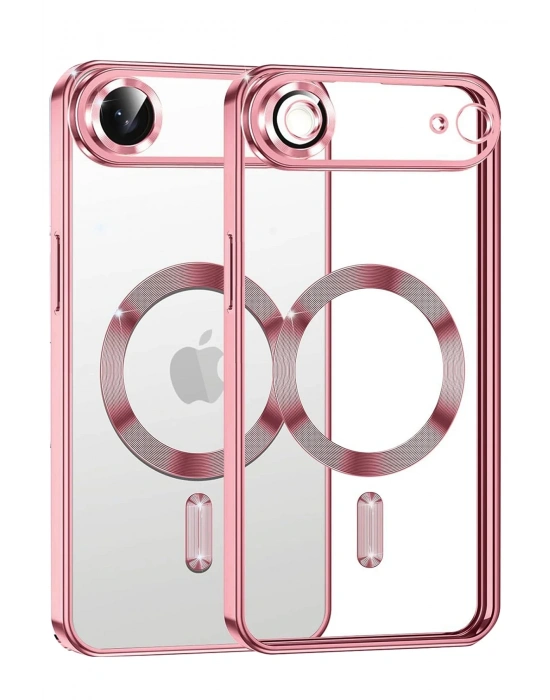 Newface Apple iPhone 17 Air Kross Magneticsafe Kapak - Rose