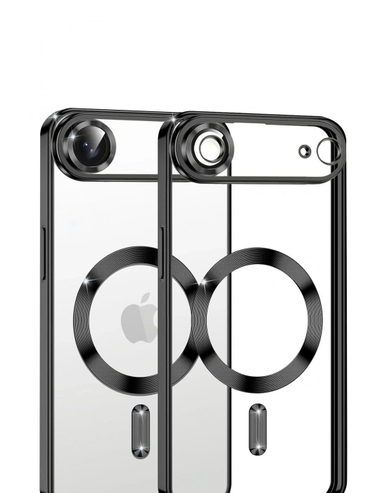 Newface Apple iPhone 17 Air Kross Magneticsafe Kapak - Siyah