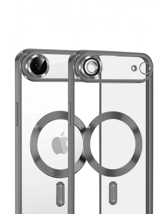 Newface Apple iPhone 17 Air Kross Magneticsafe Kapak - Titan Gri