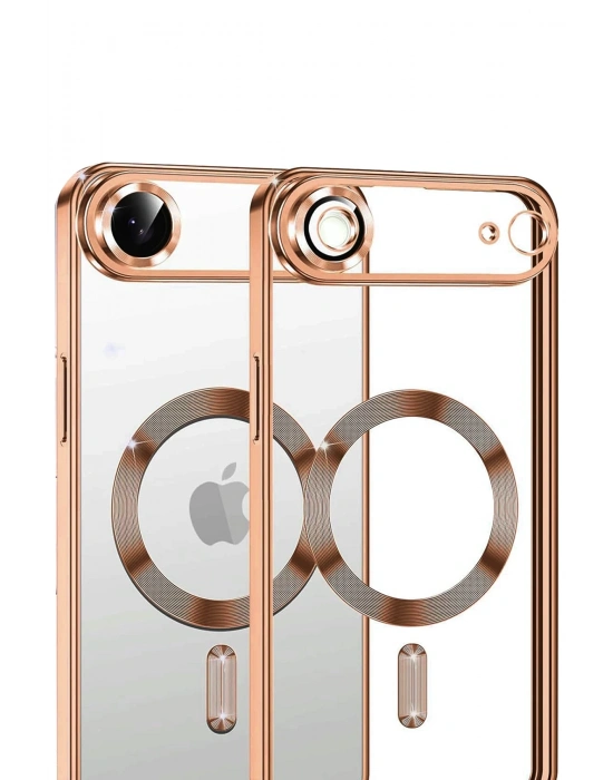 Newface Apple iPhone 17 Air Kross Magneticsafe Kapak - Turuncu