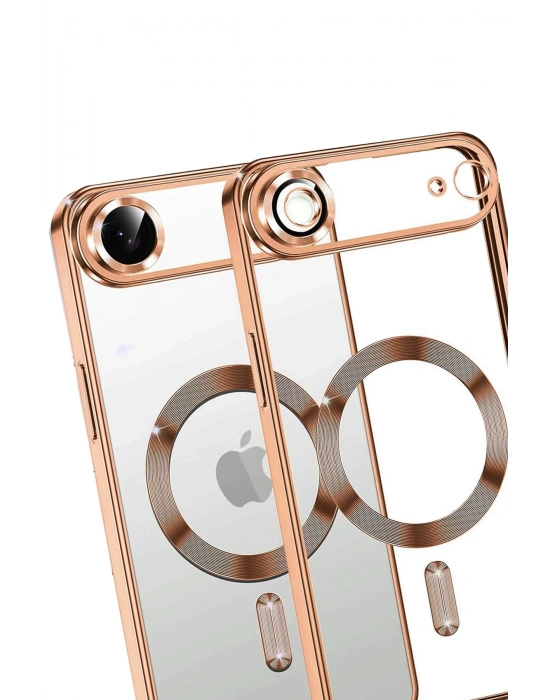 Newface Apple iPhone 17 Air Kross Magneticsafe Kapak - Turuncu