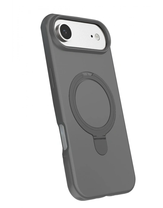 Newface Apple iPhone 17 Air Regal Magsafe Standlı Kapak - Titan Gri