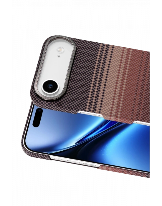 Newface Apple iPhone 17 Air Vega Magsafe Kapak - Çöl Titanyum