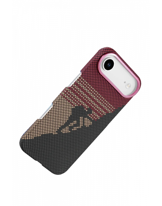 Newface Apple iPhone 17 Air Vega Magsafe Kapak - Kırmızı