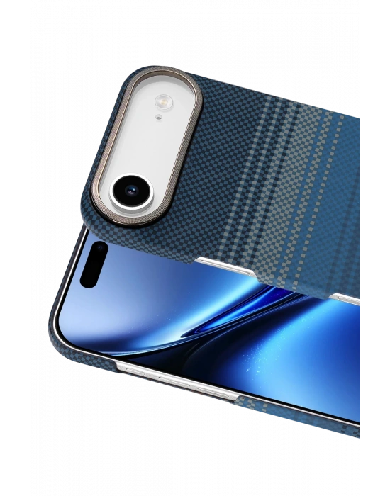 Newface Apple iPhone 17 Air Vega Magsafe Kapak - Mavi