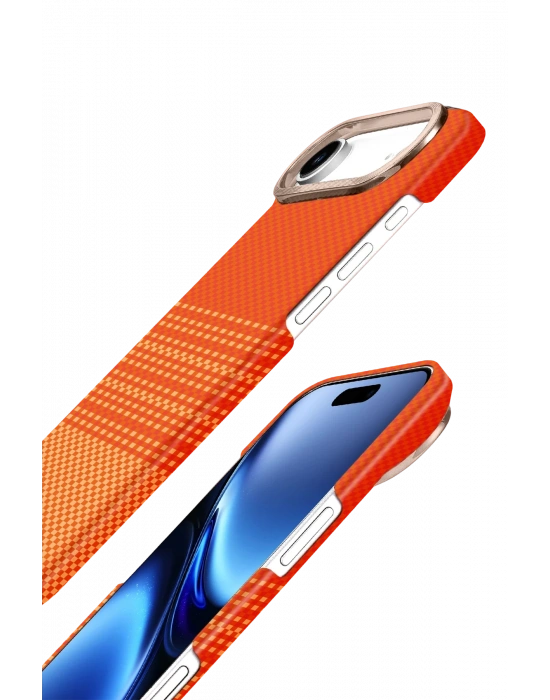 Newface Apple iPhone 17 Air Vega Magsafe Kapak - Sarı