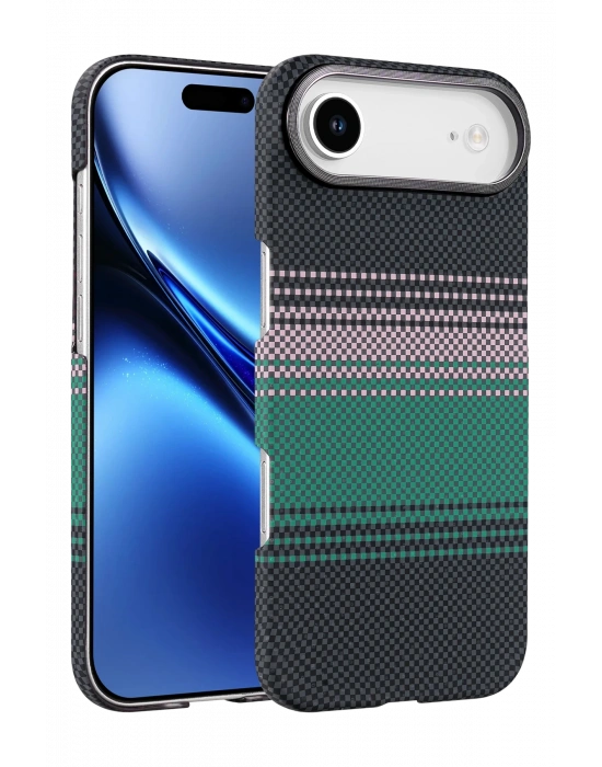 Newface Apple iPhone 17 Air Vega Magsafe Kapak - Yeşil