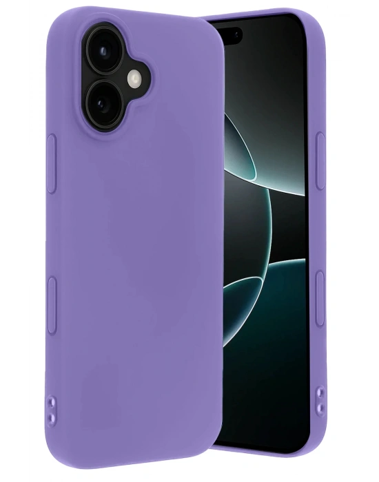 Newface Apple iPhone 17 First Silikon - Lila