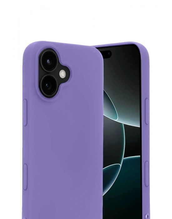 Newface Apple iPhone 17 First Silikon - Lila