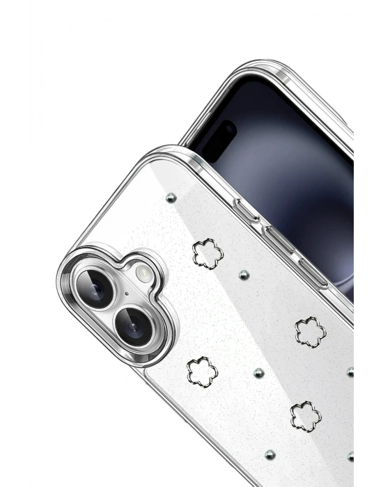 Newface Apple iPhone 17 Fiyonk Desenli Kapak - Desen 2