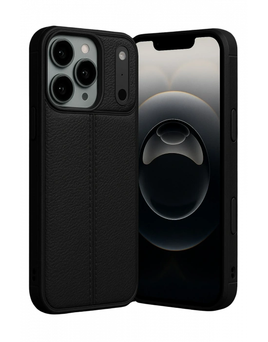 Newface Apple iPhone 17 Pro Max Auto Focus Kapak - Siyah