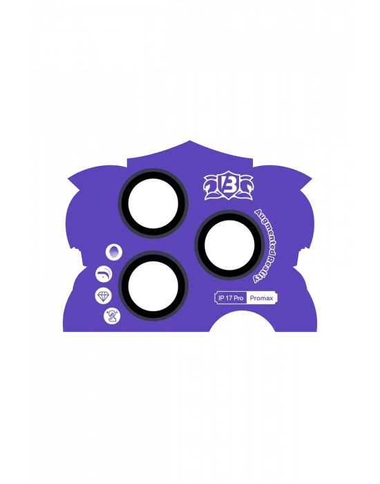 Newface Apple iPhone 17 Pro Max Bilvis Titan Kamera Lens - Lacivert