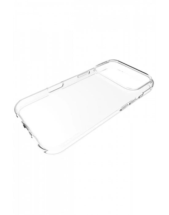 Newface Apple iPhone 17 Pro Max Lüx Şeffaf Silikon - Şeffaf