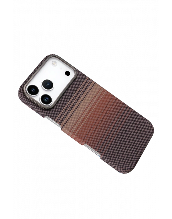 Newface Apple iPhone 17 Pro Max Vega Magsafe Kapak - Çöl Titanyum