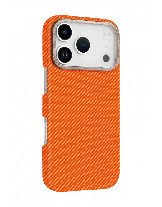 Newface Apple iPhone 17 Pro Max Vega Magsafe Kapak - Turuncu