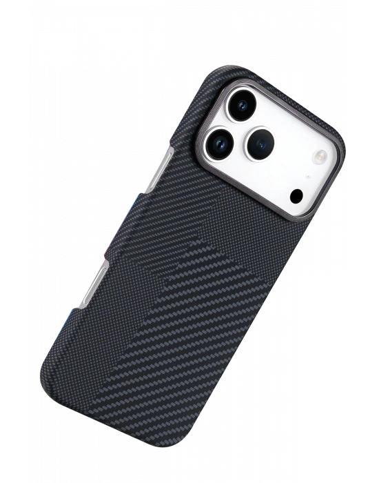 Newface Apple iPhone 17 Pro Vega Magsafe Kapak - Siyah