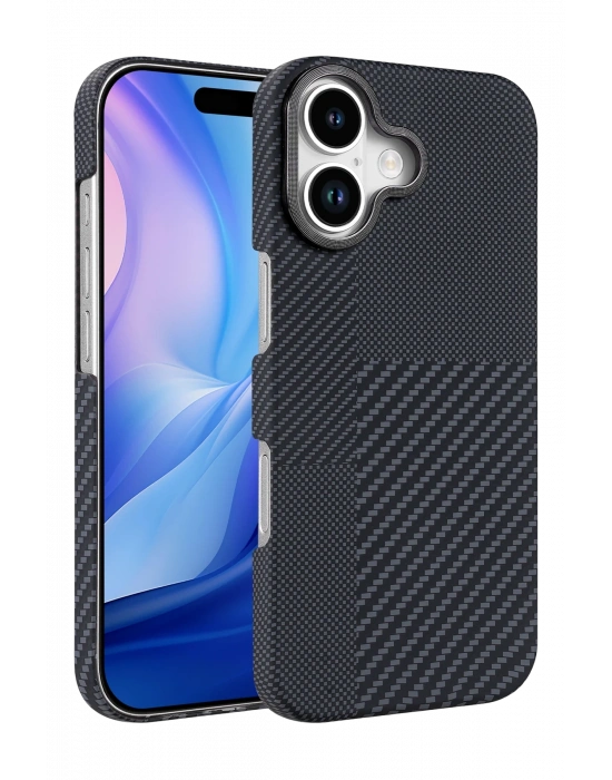 Newface Apple iPhone 17 Vega Magsafe Kapak - Siyah