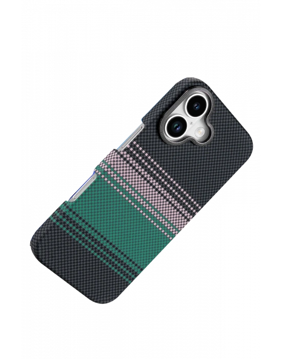 Newface Apple iPhone 17 Vega Magsafe Kapak - Yeşil