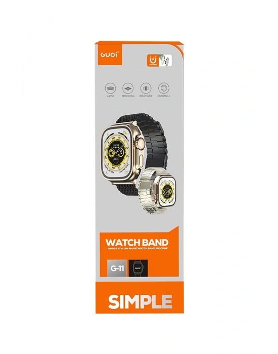 Newface Apple Watch 38mm Ascend Metal Kordon - Gümüş