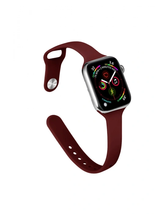 Newface Apple Watch 38mm Klasik Kordon - Bordo